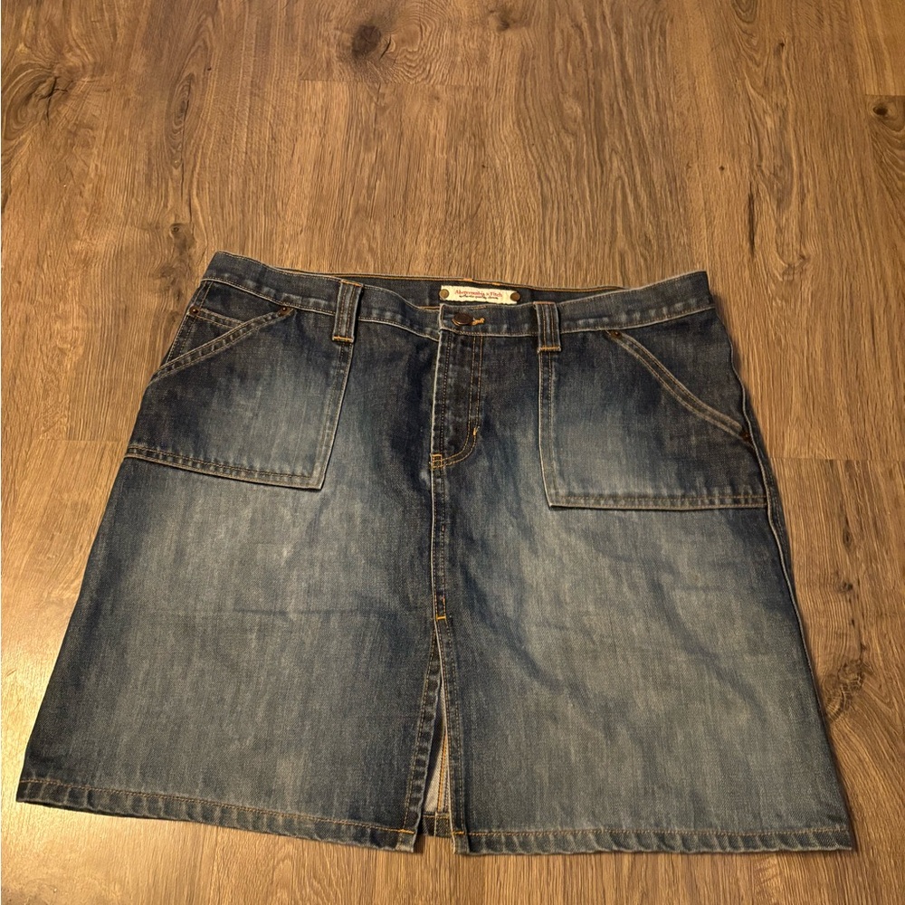 Denim Blue Skirt
